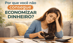 dificuldade para economizar