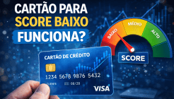 cartão para score baixo