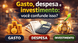 gasto despesa e investimento